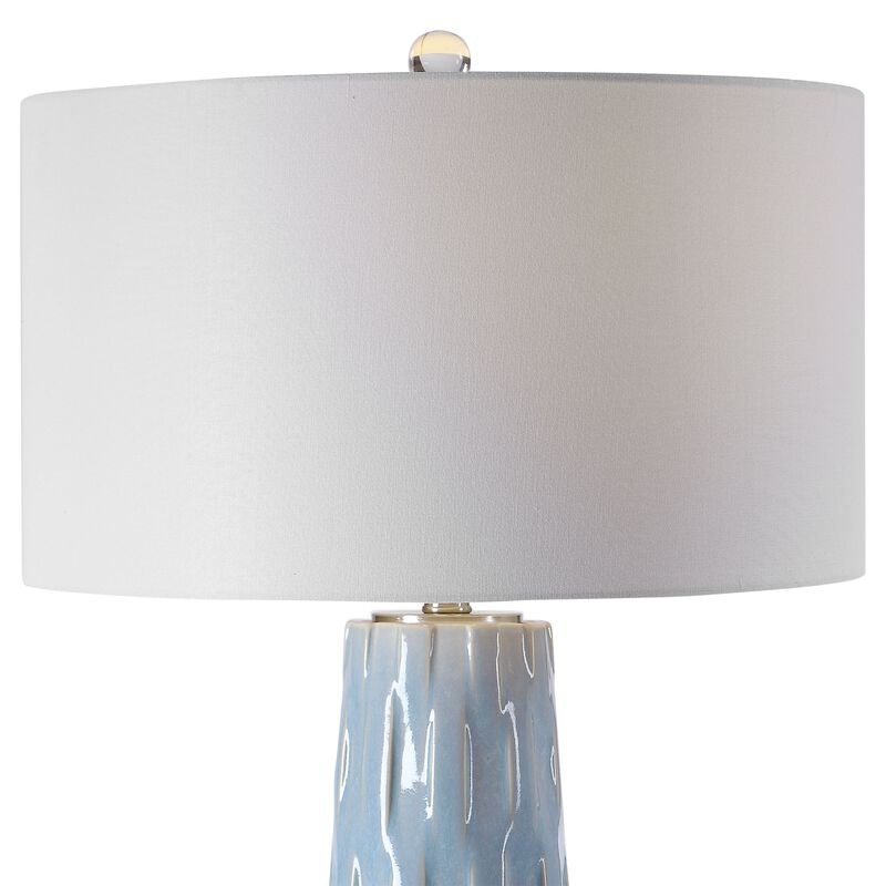 Uttermost Brienne Light Blue Table Lamp